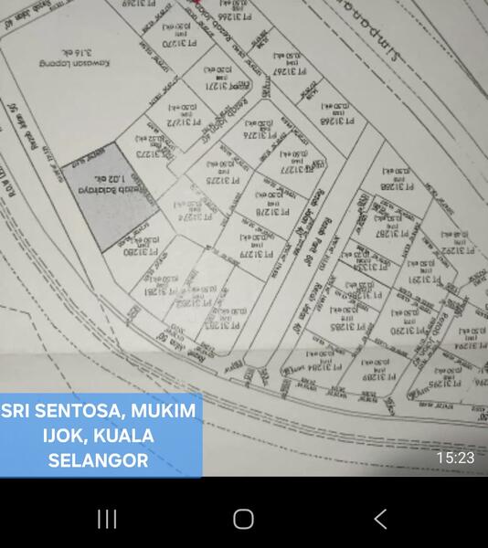 Untuk Dijual - SRI SENTOSA, Mukim Ijuk, Kuala Selangor