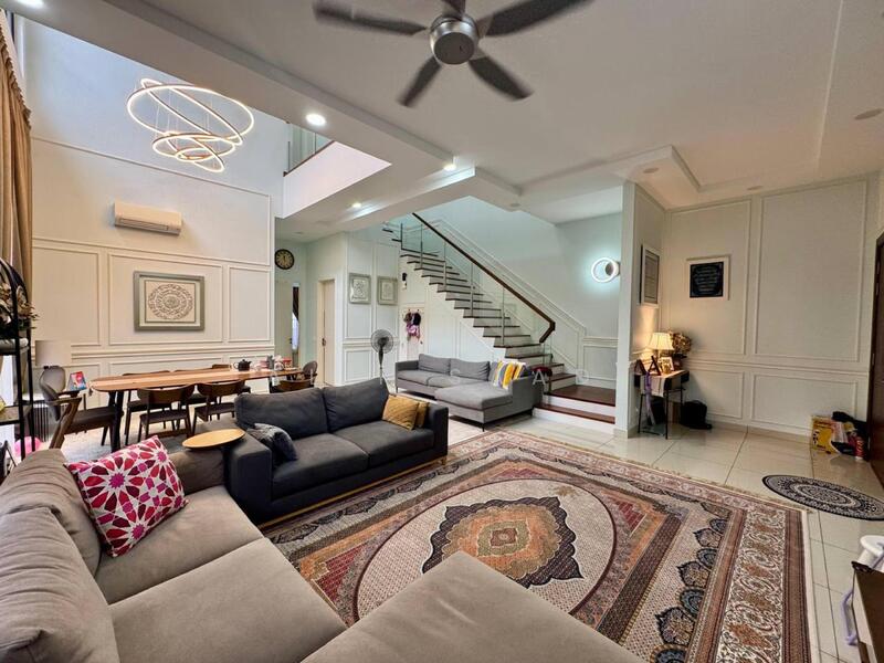 Semi-Detached House for Sale in Setia Alam (Selangor) - Alif Saad - Living Room - PropertyGuru.com.my