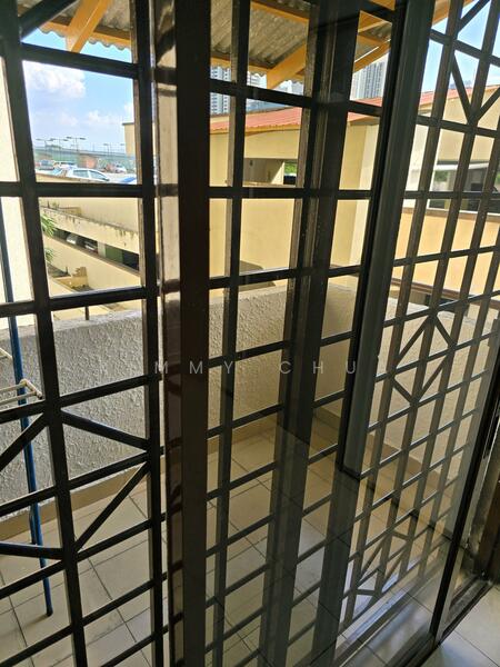 Balcony for drying cloth purpose