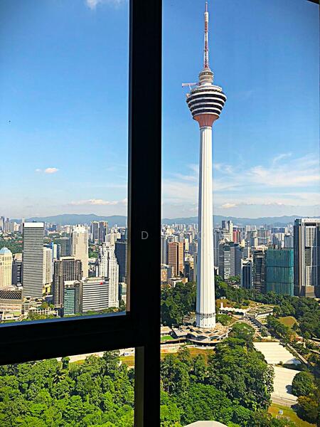KL Tower and lush surrounding greenery