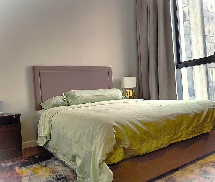 Bed2 with natural light and city views