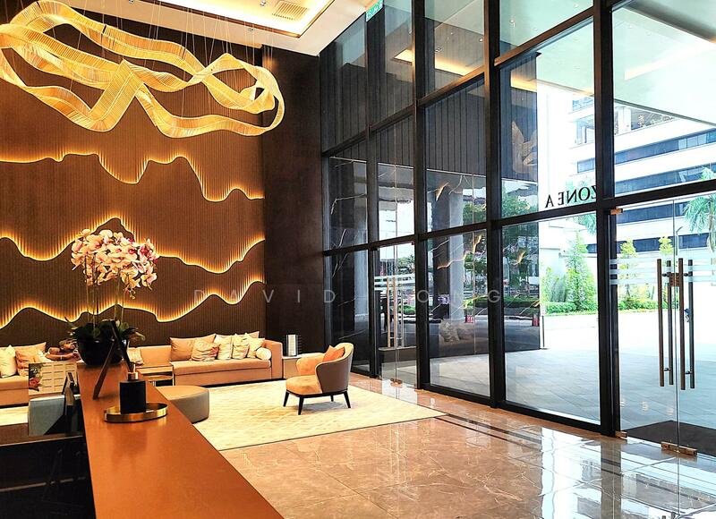Premium lobby, warm and inviting