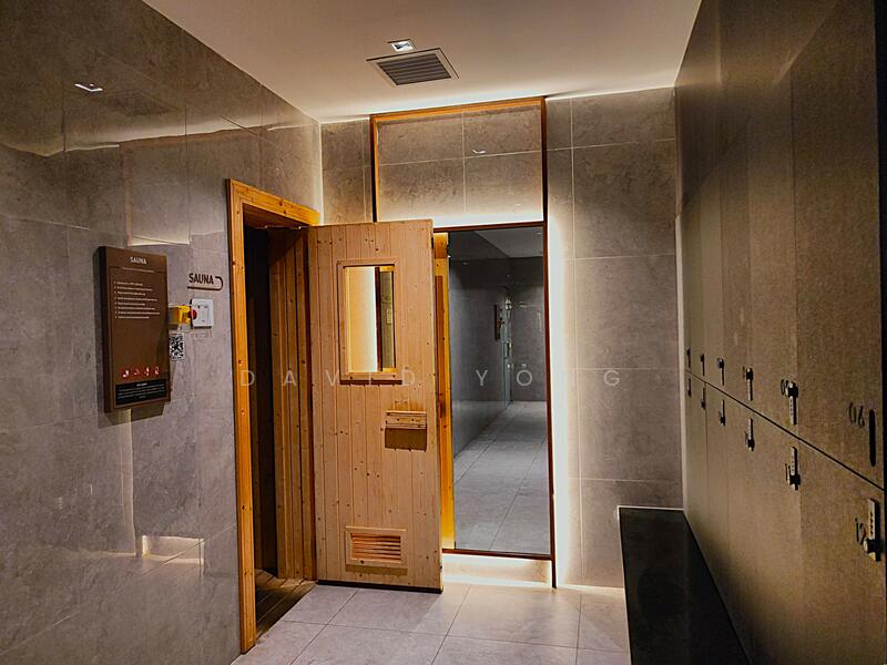 Relax in separate sauna & steam facility
