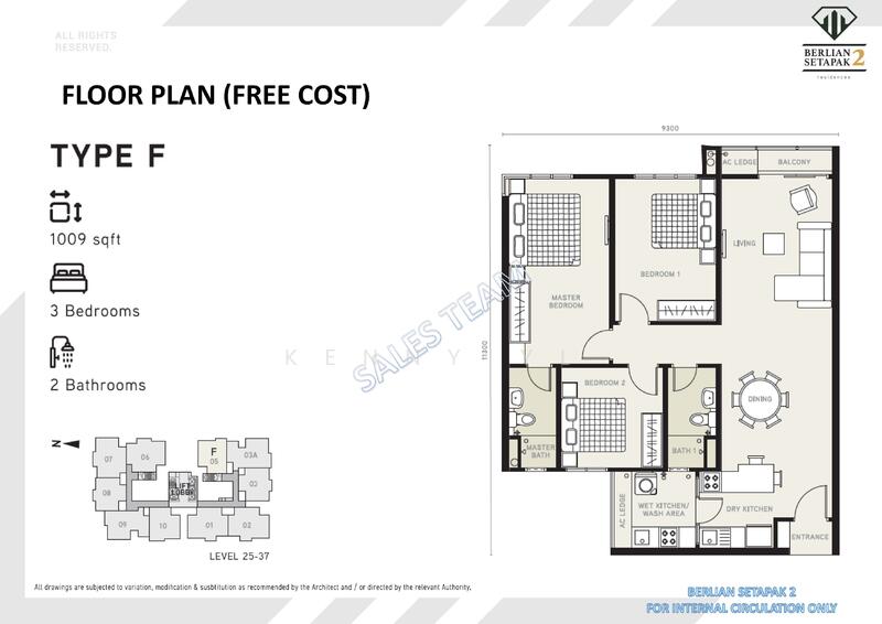 For Sale Berlian Setapak 2 Residences