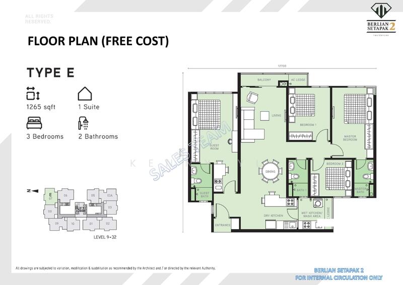 For Sale Berlian Setapak 2 Residences