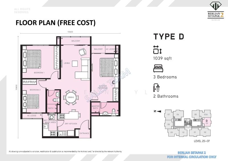 For Sale Berlian Setapak 2 Residences