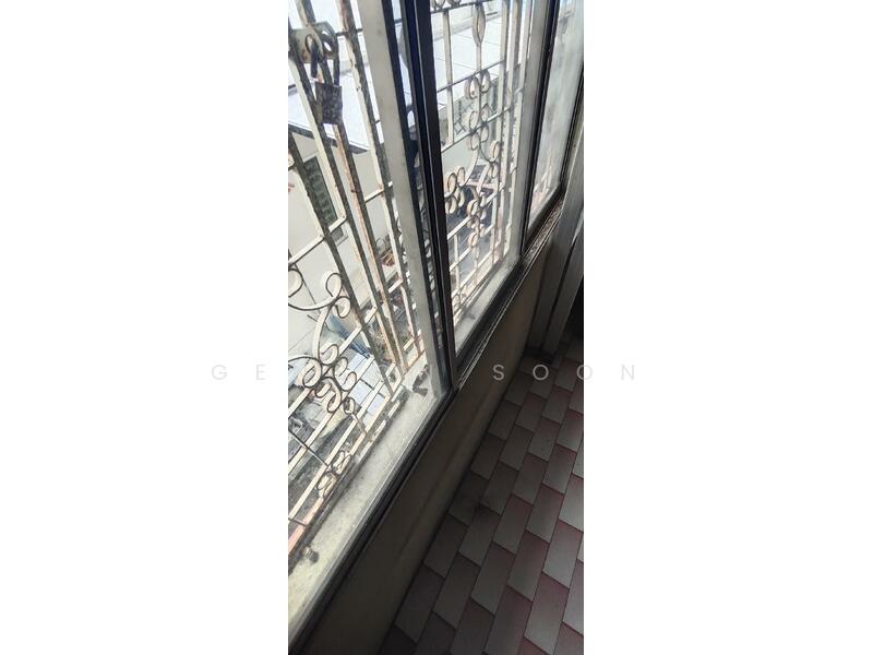 Master bedroom windows