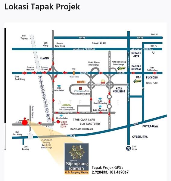 Untuk Dijual RM470K+ FREEHOLD Cashback RM22K 4BT&3BM Tmn Singjangkang Idaman