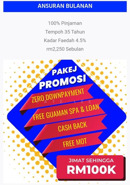 Untuk Dijual RM470K+ FREEHOLD Cashback RM22K 4BT&3BM Tmn Singjangkang Idaman