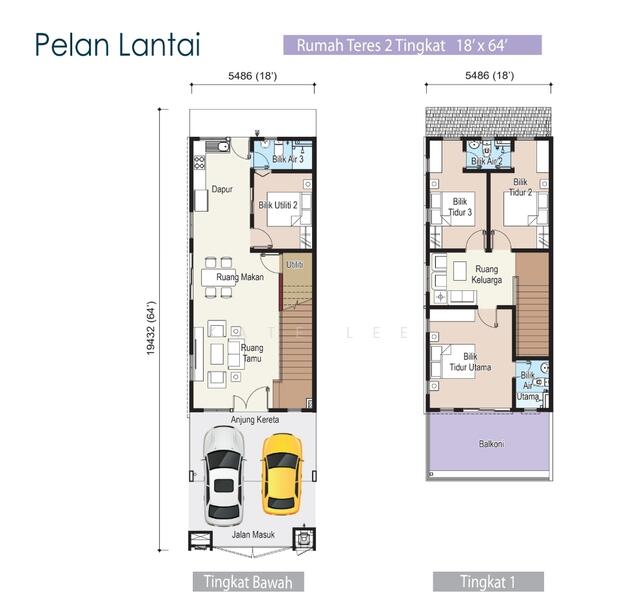 Untuk Dijual RM470K+ FREEHOLD Cashback RM22K 4BT&3BM Tmn Singjangkang Idaman