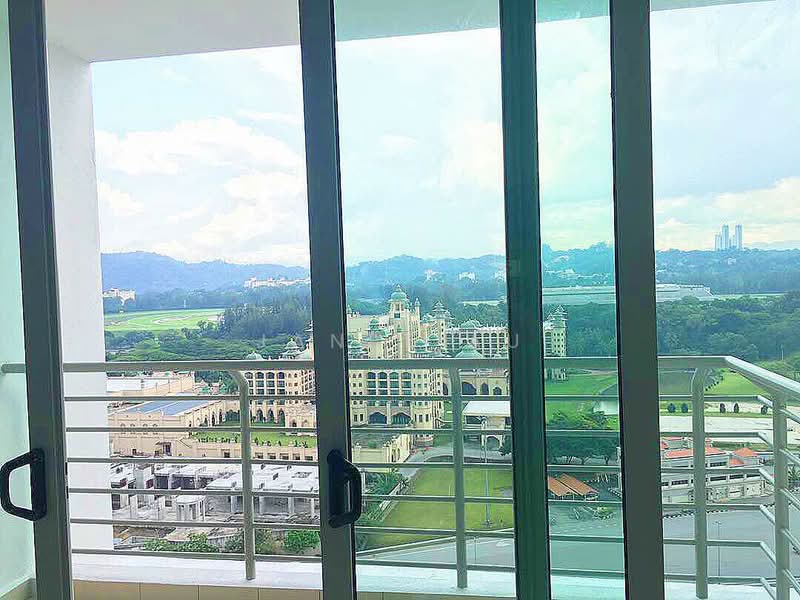 Service Residence for Sale at Greenz (Residensi Flora) @ One South - Janet Au - Balcony - PropertyGuru.com.my