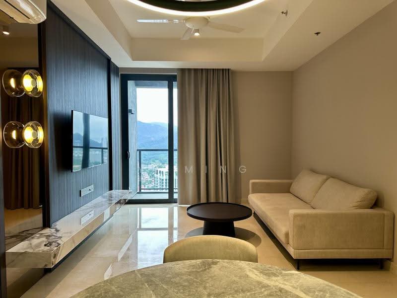 Service Residence for Rent at Marriott Residence @ Gurney - Yi Ming - Living Room - PropertyGuru.com.my