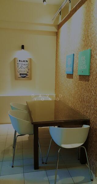 Minimalist modern dining room