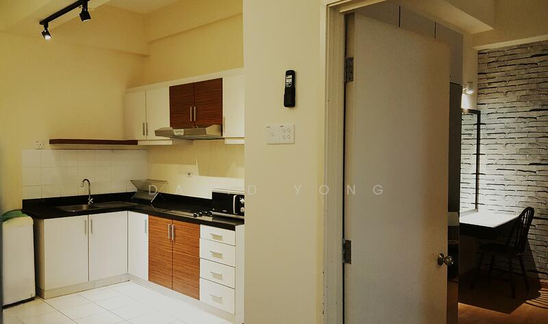 Cozy access to master bedroom