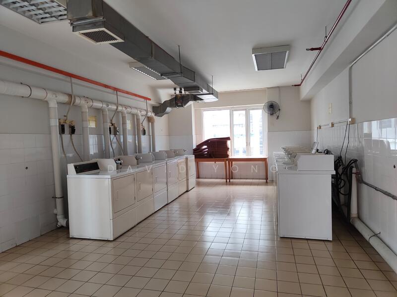 Self-service laundry for bulky items