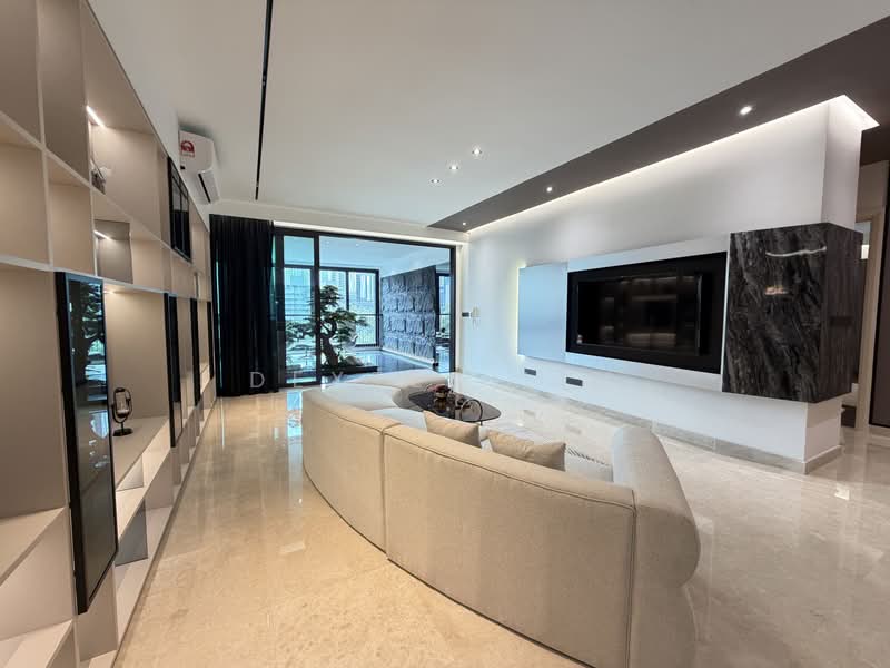 Kondominium untuk Dijual di Sastra U-Thant - Dexter Lim - Living Room - PropertyGuru.com.my