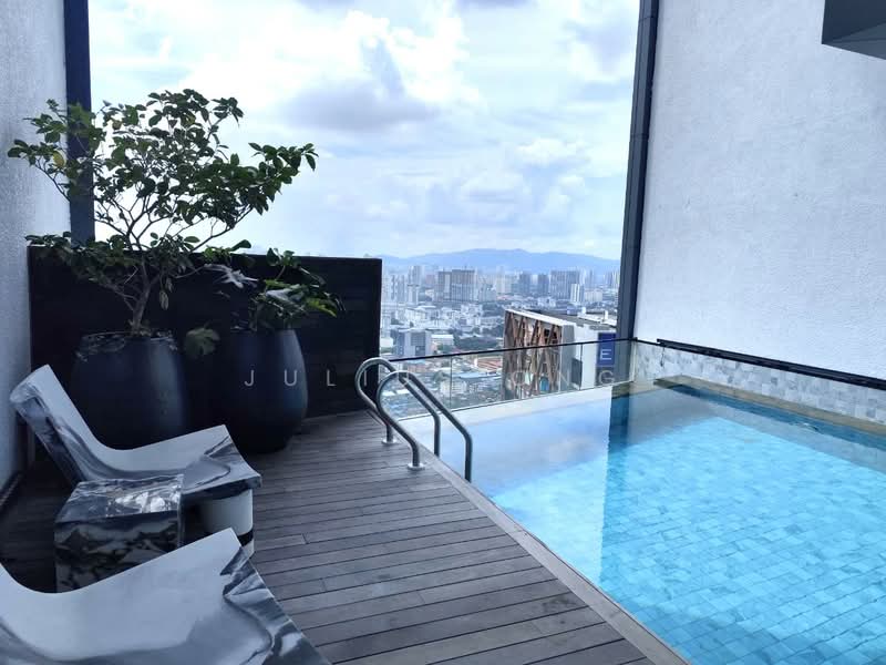 Servis Apartment untuk Dijual di Isola - Julius Ong - Balcony - PropertyGuru.com.my