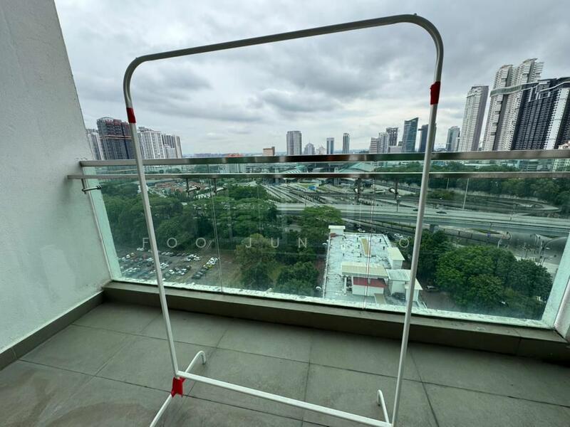 Service Residence for Rent at Paragon Suites @ CIQ - Foo Jun Tao - Balcony - PropertyGuru.com.my