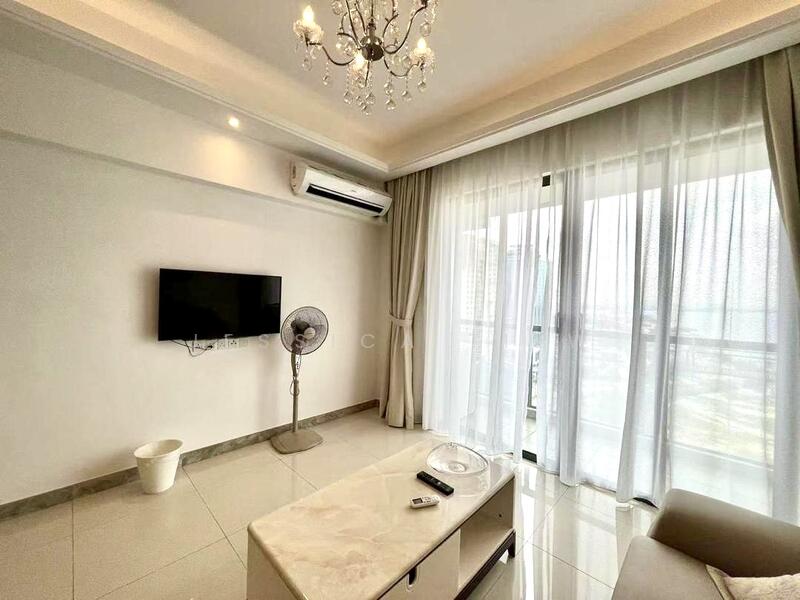 Service Residence for Sale at R&F Princess Cove Phase 1 - Jessica Tiew - Living Room - PropertyGuru.com.my
