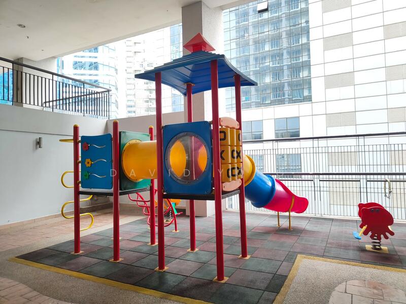 Well-designed indoor kids’ play area