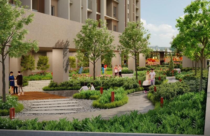 Service Residence for Sale at PV 22 Residences - Kenny YL - Garden - PropertyGuru.com.my