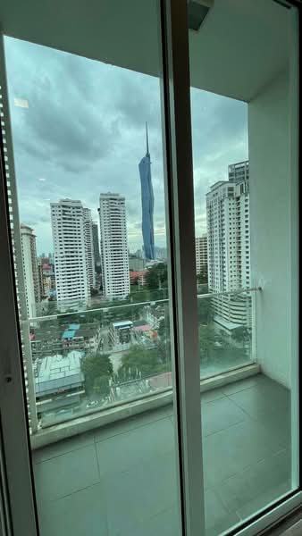 Kediaman Servis untuk Dijual di Ramada (One @ Bukit Ceylon) - Merchel Liew - Balcony - PropertyGuru.com.my