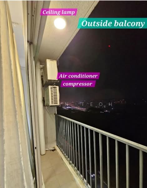 Service Residence for Rent at The Zizz @ Damansara North - Alvin Teoh - Balcony - PropertyGuru.com.my