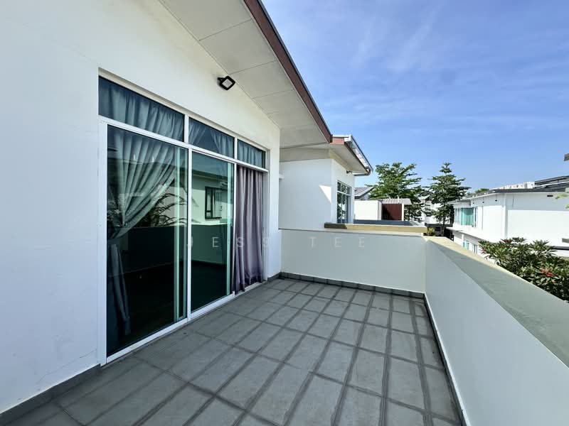 Rumah Berkembar untuk Dijual di Setia Eco Park (Setia Alam) - Jess Tee - Balcony - PropertyGuru.com.my