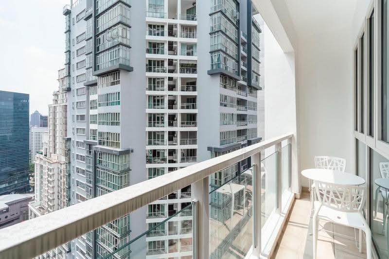 Service Residence for Rent at Marc Residence - Ameer Ali Abas - Balcony - PropertyGuru.com.my