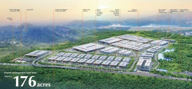 For Sale - 1.5 Storey Detached Factory @ Butterworth | Kulim