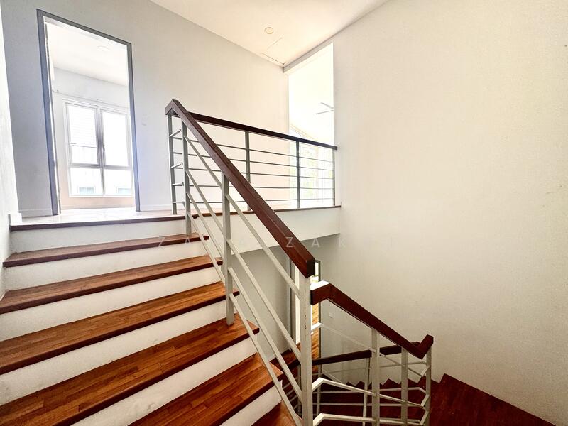 Staircase at top floor