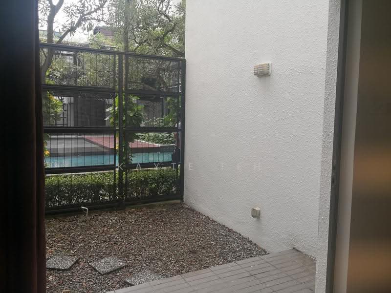 Service Residence for Sale at Centrio Pantai Hillpark - Kayte Teh - private garden with pool view - PropertyGuru.com.my