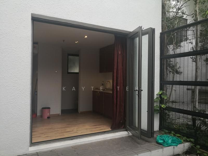 Service Residence for Sale at Centrio Pantai Hillpark - Kayte Teh - entrance from garden - PropertyGuru.com.my