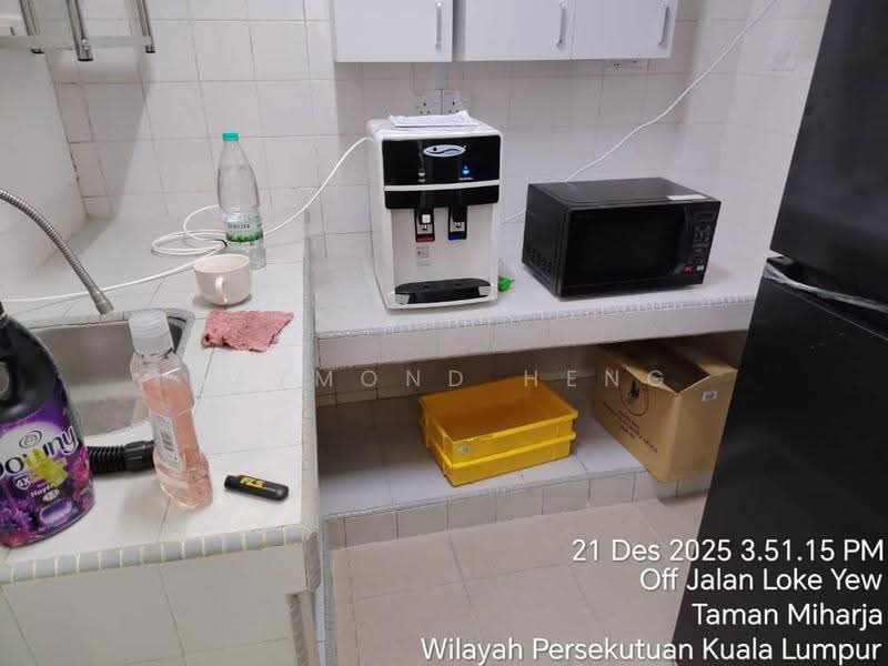 Pangsapuri untuk Disewa di Miharja (LRT Maluri) - Raymond Heng - Kitchen - PropertyGuru.com.my