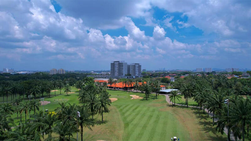 Infront of the Golf Course