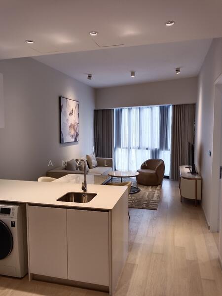 Service Residence for Rent at Star Residences Two - Angelina Erlin - Living Room - PropertyGuru.com.my