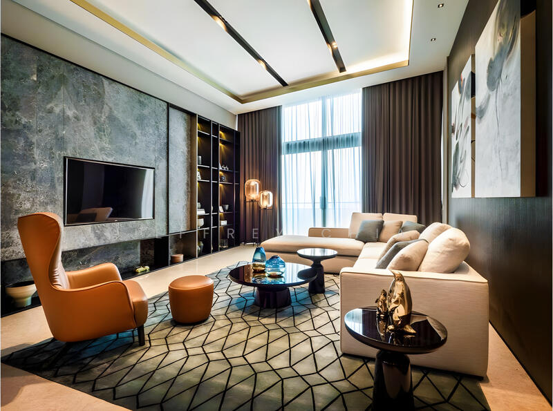 Damansara City Residency (DC Residensi) untuk Untuk Dijual - RM 1,950,000, Mac 2026 - Living Room - PropertyGuru.com.my