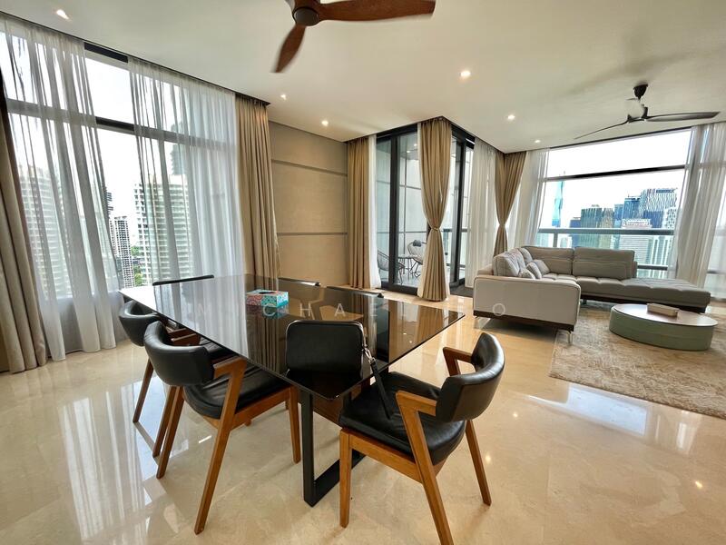 Condominium for Rent at Condominium @ The Troika - Michael Ho - Living Room - PropertyGuru.com.my