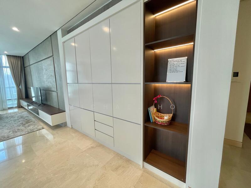 Condominium for Rent at Condominium @ The Troika - Michael Ho - Living Room - PropertyGuru.com.my