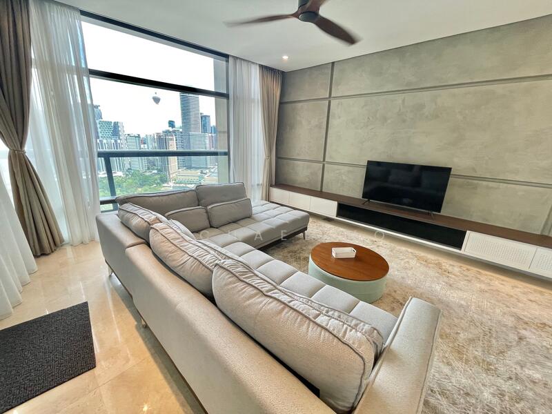 Condominium for Rent at Condominium @ The Troika - Michael Ho - Living Room - PropertyGuru.com.my