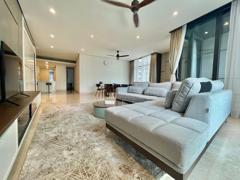 Condominium for Rent at Condominium @ The Troika - Michael Ho - Living Room - PropertyGuru.com.my