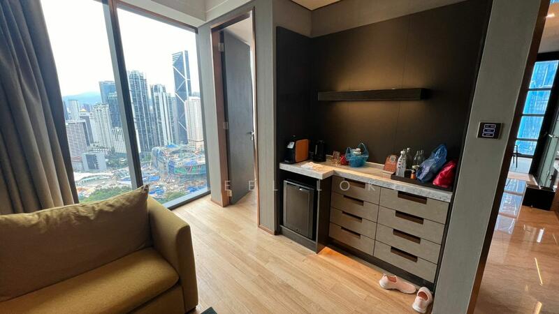 Service Residence for Sale at Imperial Lexis - Angeel Loke - Living Room - PropertyGuru.com.my