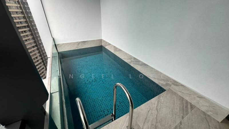 Service Residence for Sale at Imperial Lexis - Angeel Loke - Pool - PropertyGuru.com.my