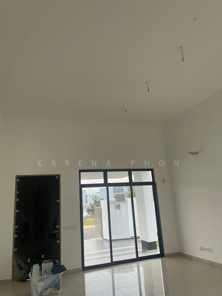 High Ceiling Living Room