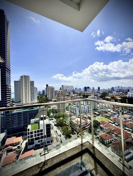 Condominium for Sale at H Residence (One Ritz Residence / Kelawai View) - KK Kwok - Balcony - PropertyGuru.com.my