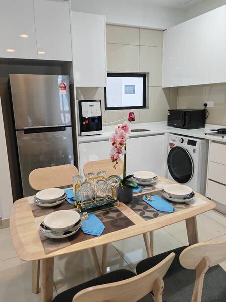 Share Kitchen and Dining Area