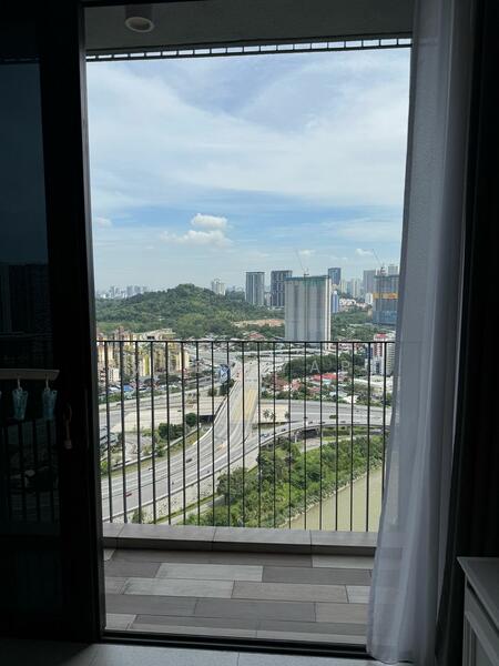 Service Residence for Sale at Millerz Square Serviced Residence - Alex Yap - Balcony - PropertyGuru.com.my