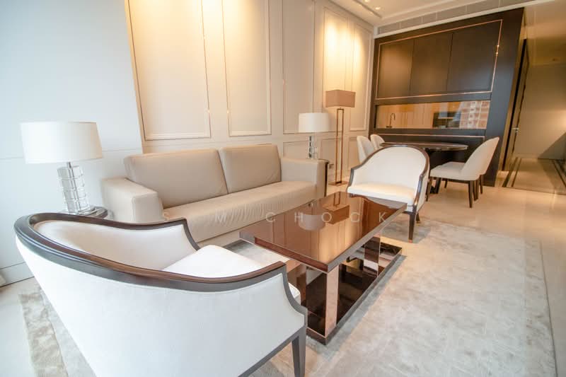 Servis Apartment untuk Dijual di Pavilion Suites - Sam Chock - Living Room - PropertyGuru.com.my