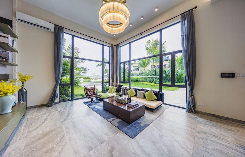 Cluster House for Sale in Forest City (Gelang Patah) - Kyle Das - Living Room - PropertyGuru.com.my