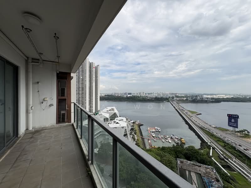 Servis Apartment untuk Dijual di R&F Princess Cove Phase 1 - Lucas Wong - Balcony - PropertyGuru.com.my